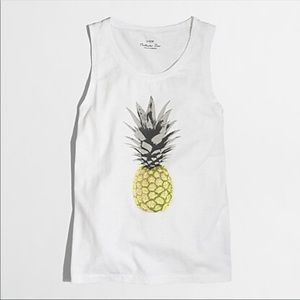 J Crew Pineapple Tank